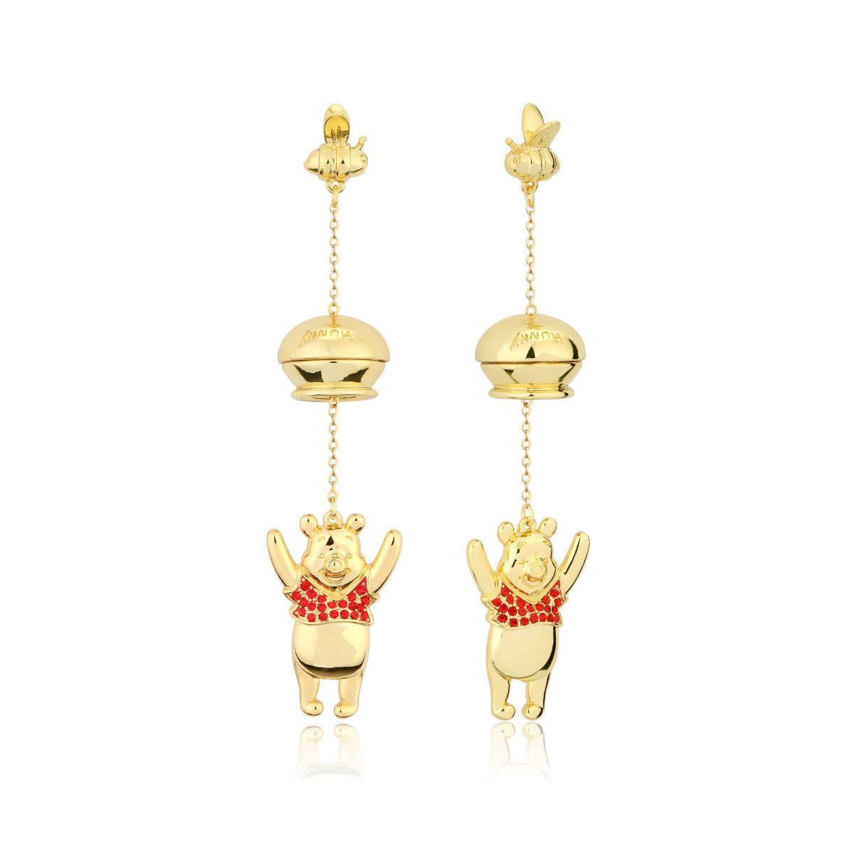 COUTURE KINGDOM - Disney Winnie The Pooh Honey Pot Drop Earrings Earrings Couture Kingdom 