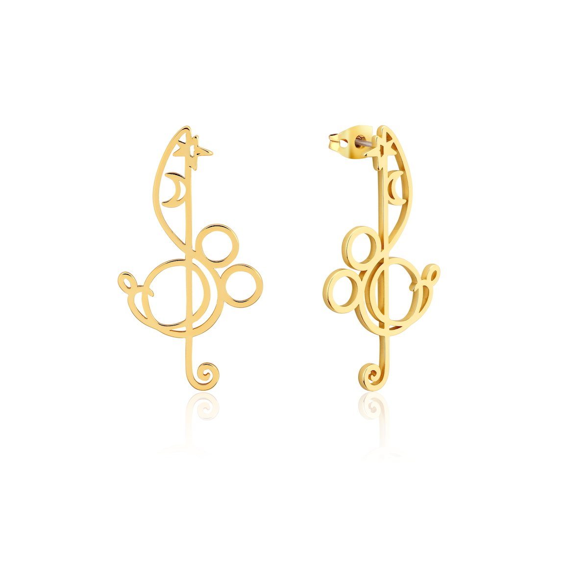 COUTURE KINGDOM- Disney Fantasia Treble Clef Earrings Earrings Couture Kingdom 