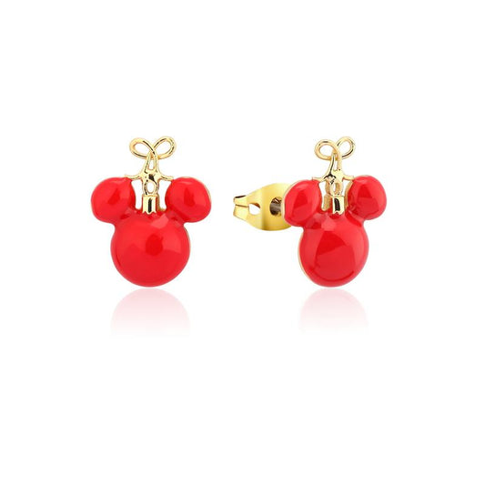 COUTURE KINGDOM x Disney Mickey Mouse Holiday Bauble Stud Earrings Earrings Couture Kingdom 