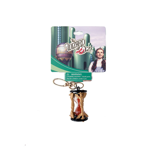 Wizard of Oz Bag Clip - Wicked Witch Hourglass keychain High Intencity 