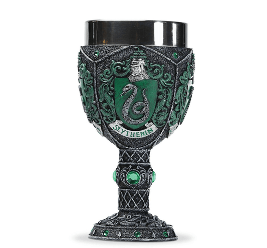 WIZARDING WORLD OF HARRY POTTER - Slytherin Decorative Goblet Collectible Enesco 