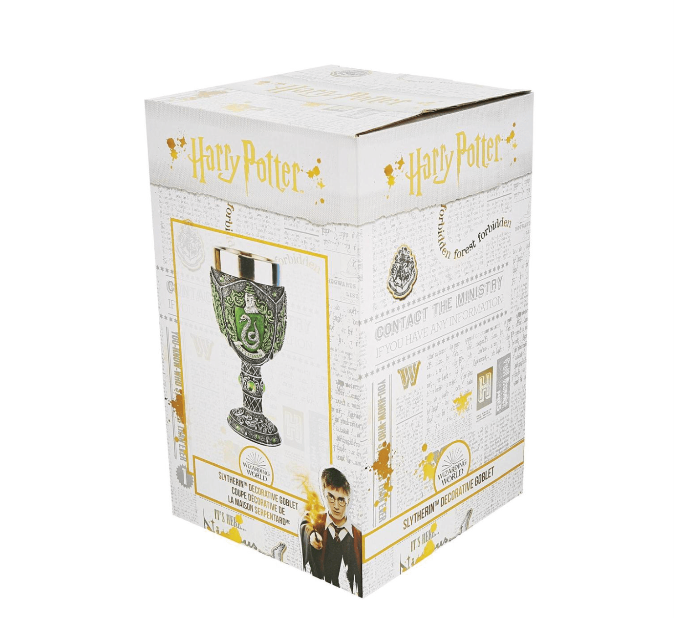 WIZARDING WORLD OF HARRY POTTER - Slytherin Decorative Goblet Collectible Enesco 